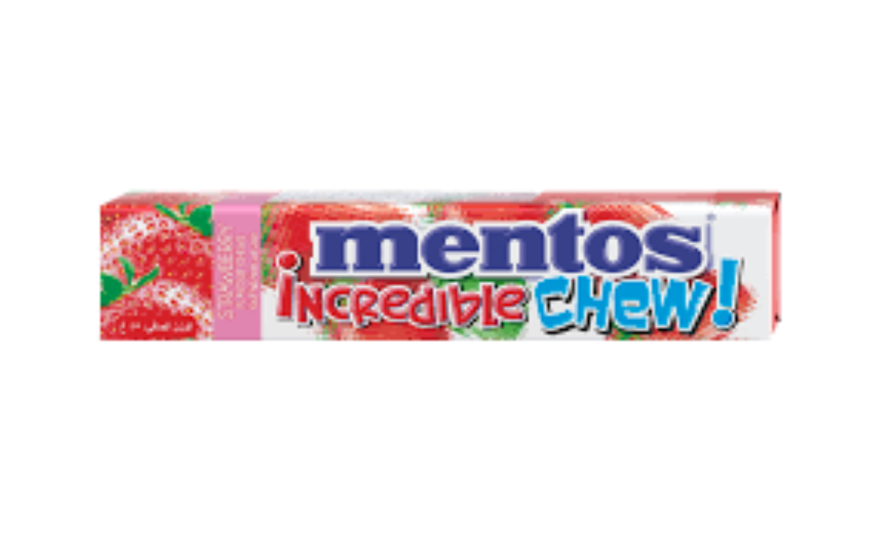 MENTOS INCREDIBLE CHEW STRAWBERRY 140G